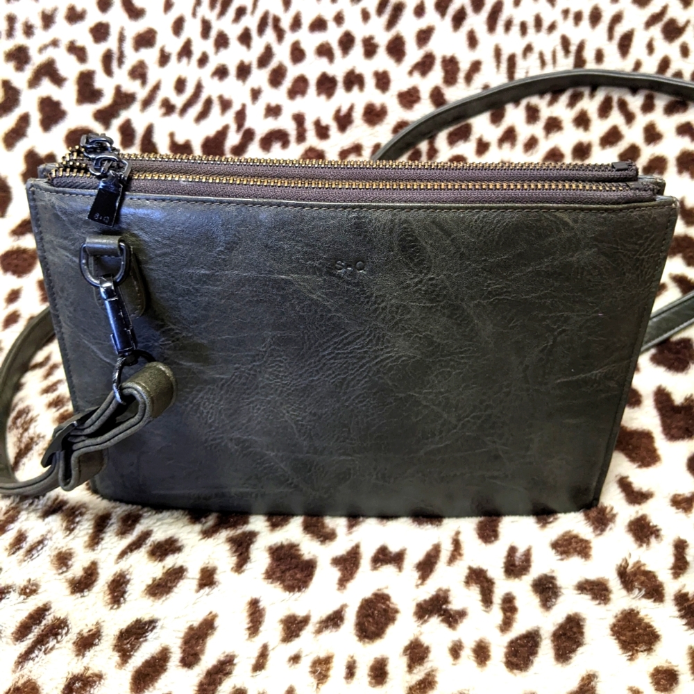 🇨🇦 S*Q Selena Crossbody Bag - Adjustable Removable Straps